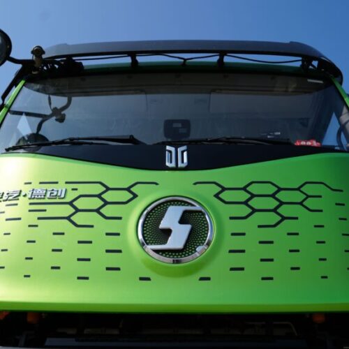 Re EV dumptruck Re EV dumptruck
